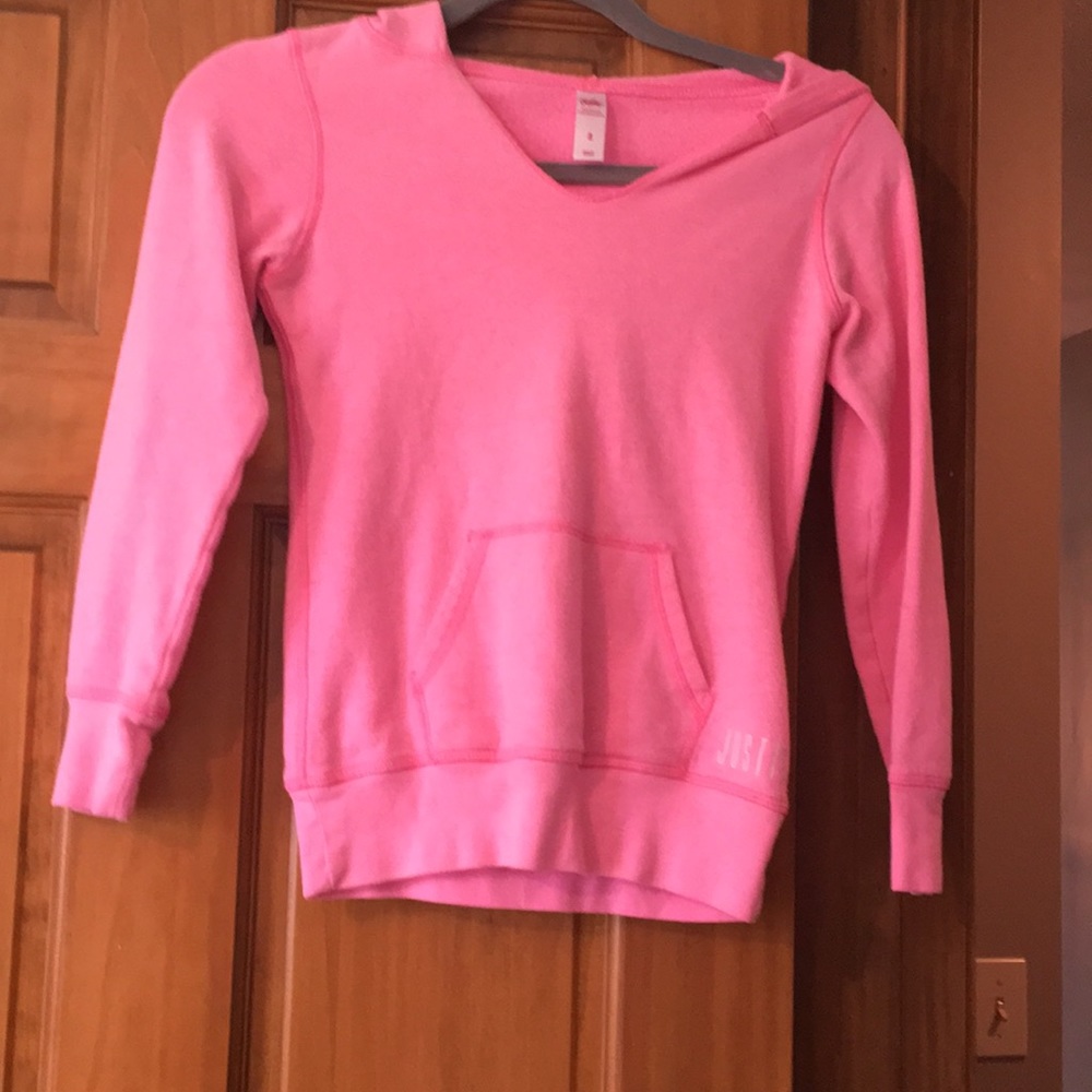 Pink Justice sweatshirt